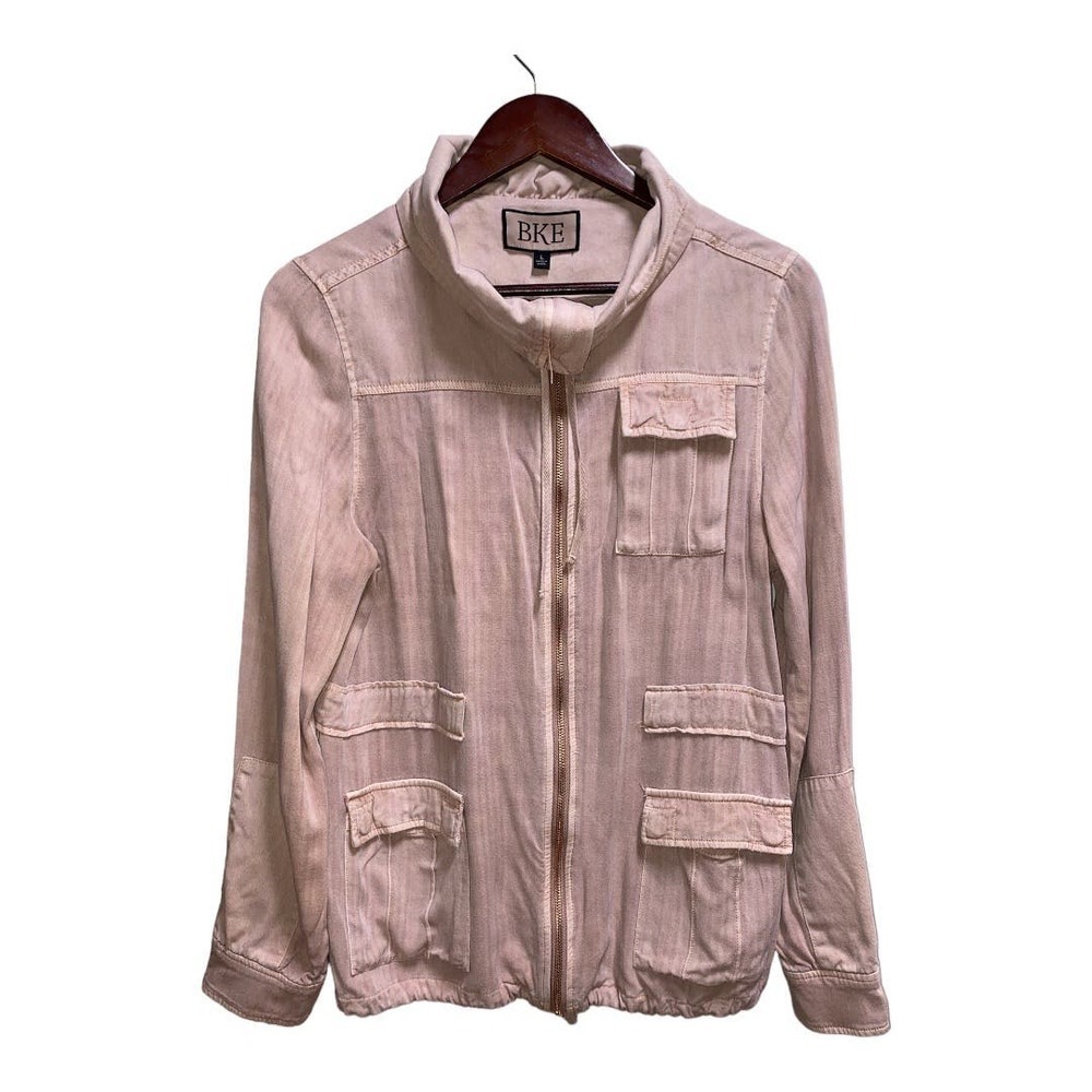 BKE Utility Jacket Size Large.  100% Rayon‎